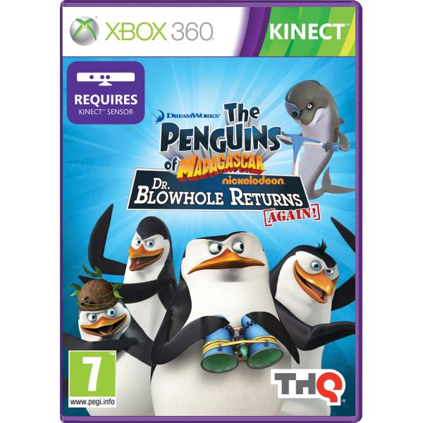 The Penguins of Madagascar: Dr. Blowhole Returns Again! [XBOX 360] - BAZÁR (használt termék)