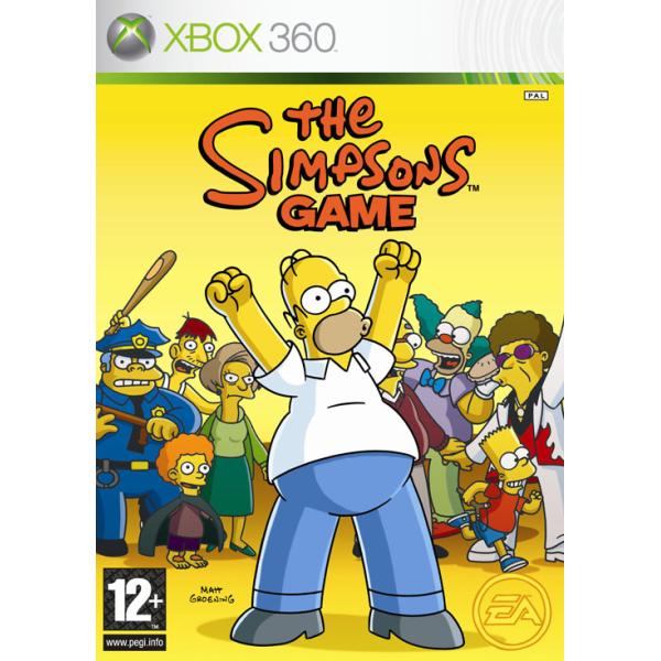 The Simpsons Game- XBOX 360- BAZÁR (használt termék)