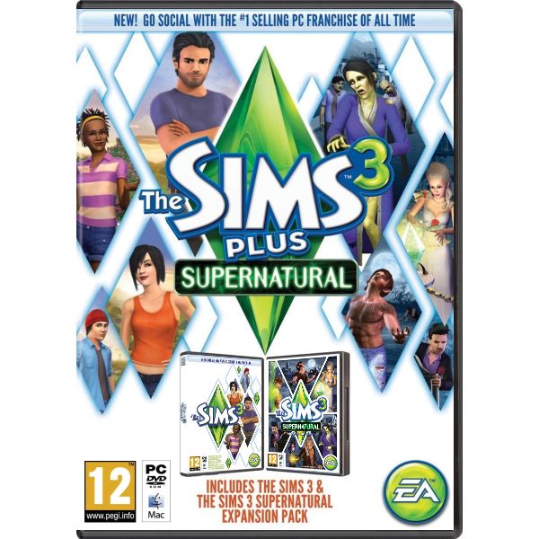The Sims 3 HU plusz The Sims 3: Természetfeletti erők HU