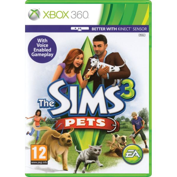 The Sims 3: Pets [XBOX 360] - BAZÁR (használt termék)