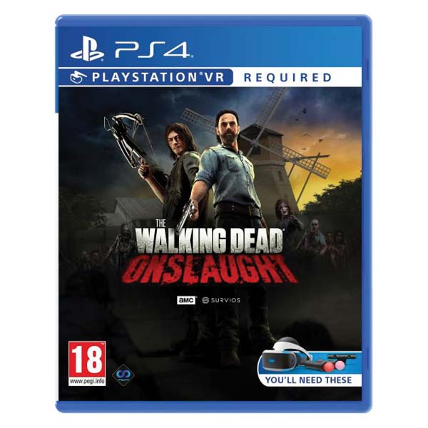 The Walking Dead: Onslaught VR [PS4] - BAZÁR (használt termék)