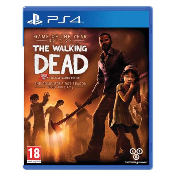 The Walking Dead: The Complete First Season (Game of the Year Edition) [PS4] - BAZÁR (használt termék)
