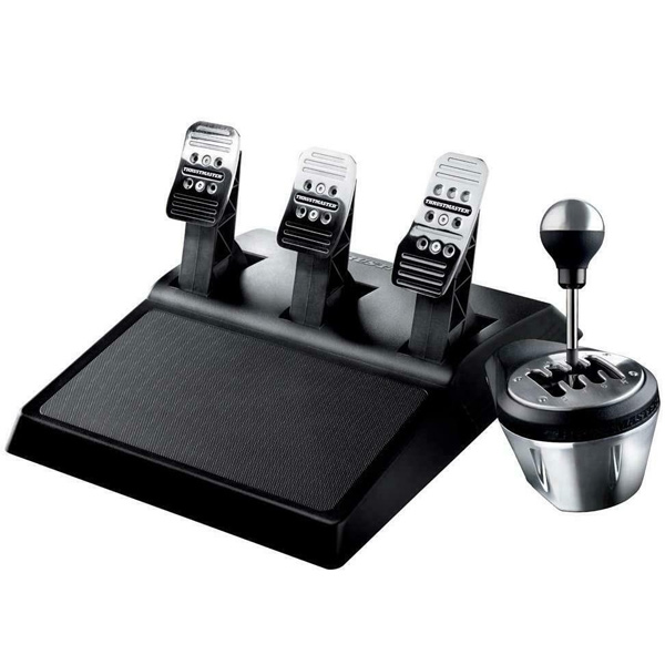 Thrustmaster TH8A shifter and T3PA pedals Thrustmaster TH8A shifter and T3PA pedals