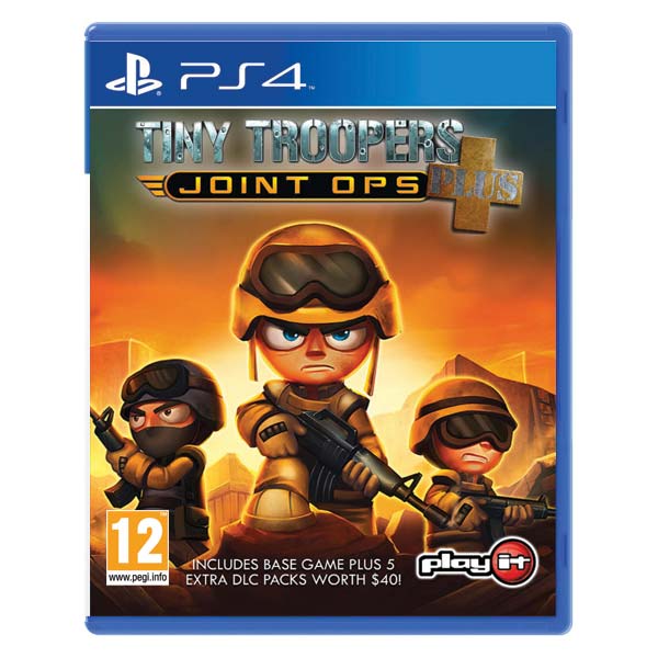 Tiny Troopers: Joint Ops Plus [PS4] - BAZÁR (használt termék)