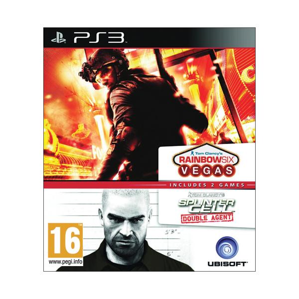 Tom Clancy’s Rainbow Six: Vegas + Tom Clancy’s Splinter Cell: Double Agent [PS3] - BAZÁR (használt)