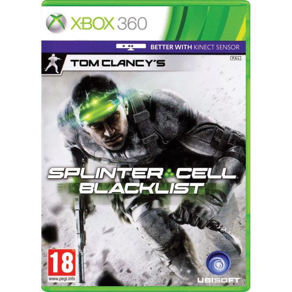 Tom Clancy’s Splinter Cell: Blacklist CZ [XBOX 360] - BAZÁR (Használt áru)