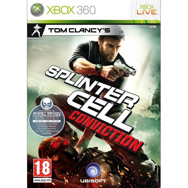 Tom Clancy’s Splinter Cell: Conviction [XBOX 360] - BAZÁR (Használt áru)