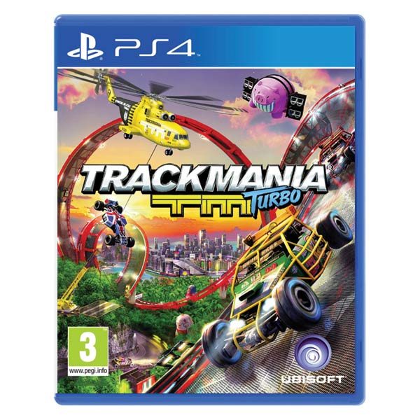 TrackMania Turbo [PS4] - BAZÁR (használt termék)