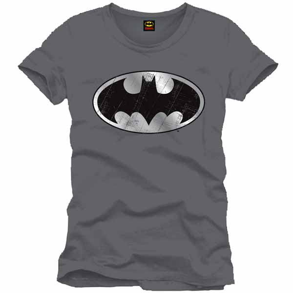 Póló Batman Silver Logo S