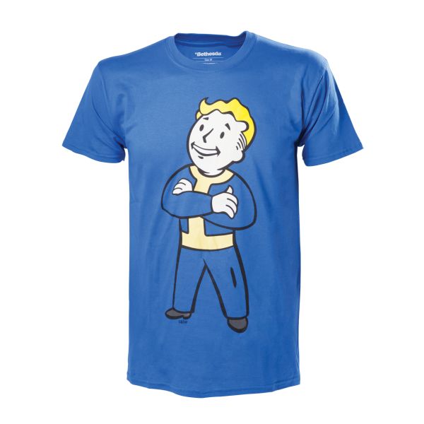 Póló Fallout 4: Vault Boy with Crossed Arms M