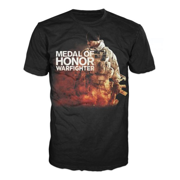 Póló Medal of Honor Warfighter: Black Character L