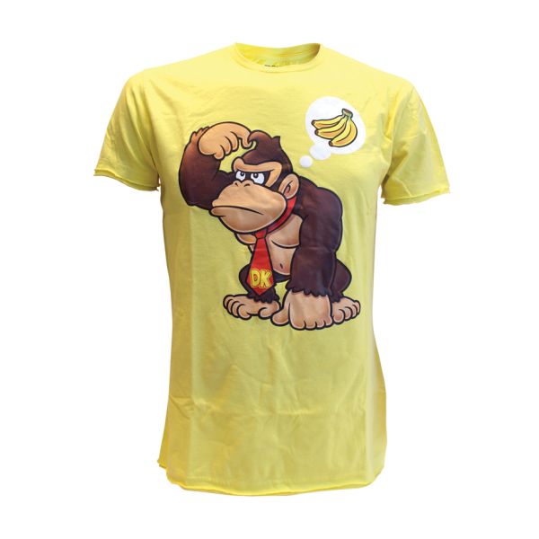 Póló - Nintendo Donkey Kong Wants Banana yellow, xlarge