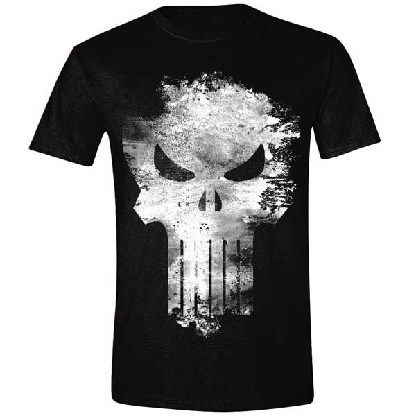 Póló Punisher Distressed Logo XL Póló Punisher Distressed Logo XL