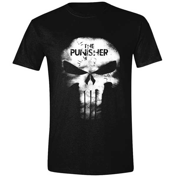 Póló Punisher Logo Skull L