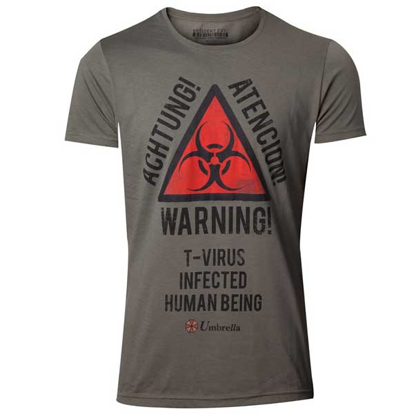 Póló Resident Evil - Biohazard Warning XL