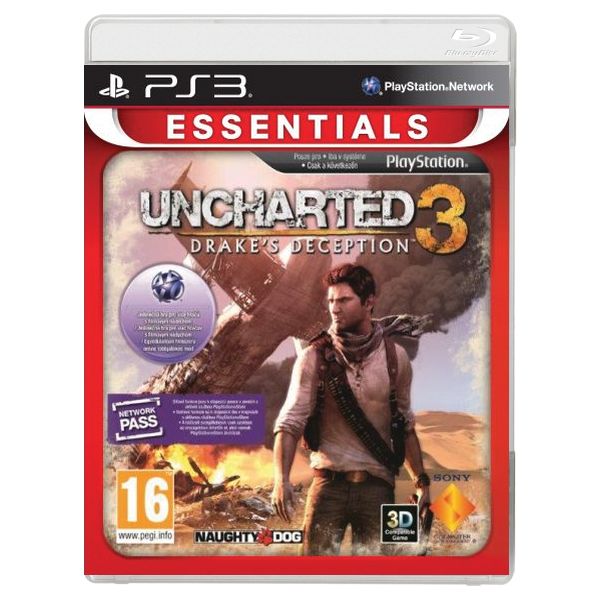 Uncharted 3: Drake’s Deception CZ-PS3 - BAZÁR (Használt áru)