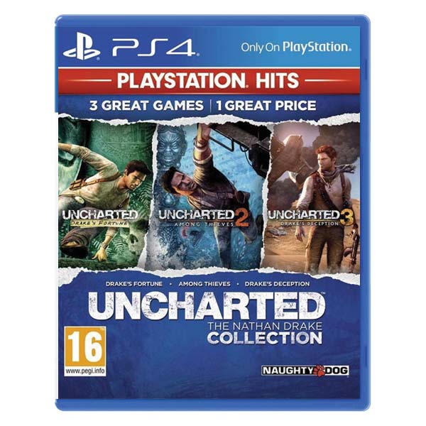 Uncharted: The Nathan Drake Collection CZ [PS4] - BAZÁR (használt termék)