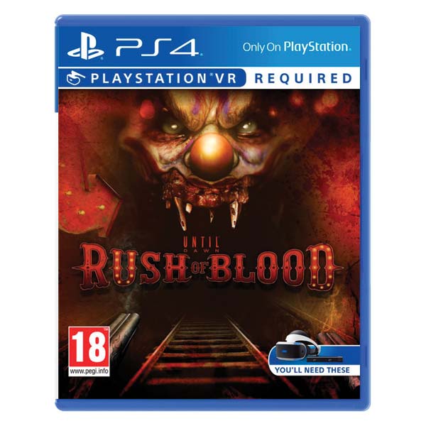 Until Dawn: Rush of Blood [PS4] - BAZÁR (használt termék)