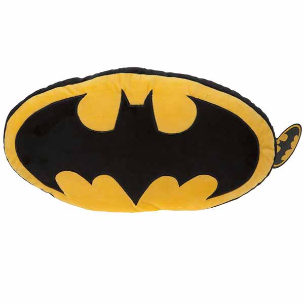 Párna Batman - Logo Cushion 46 cm Black/Yellow