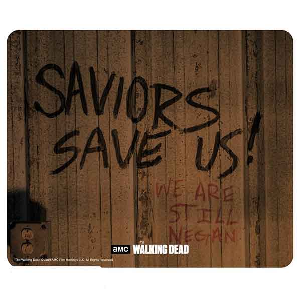 Walking Dead Mousepad - Saviors save us