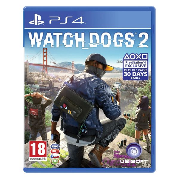 Watch_Dogs 2 CZ [PS4] - BAZÁR (használt termék)