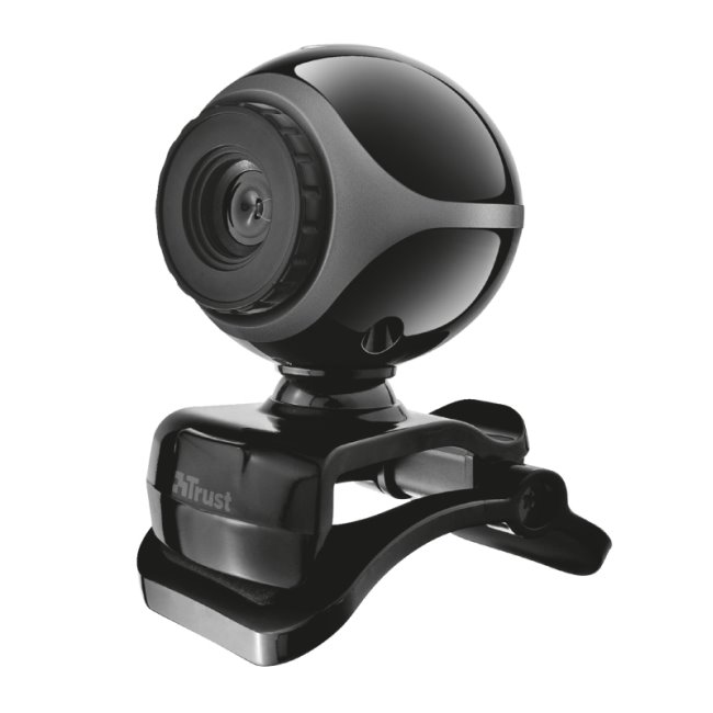 Webkamera Trust Exis beépített mikrofonnal - OPENBOX (Bontott csomagolás teljes garanciával)