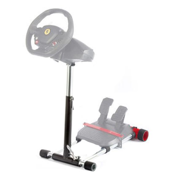 Wheel Stand Pro DELUXE, racing wheel and pedals, black - OPENBOX (Bontott termék teljes garanciával)
