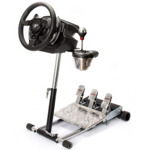 Wheel Stand Pro DELUXE V2, állvány Versenykormány és pedálok számára Logitech G25/G27/G29/G920