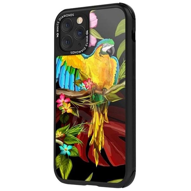 White Diamonds Tough Jungle Case  iPhone 11, Parrot