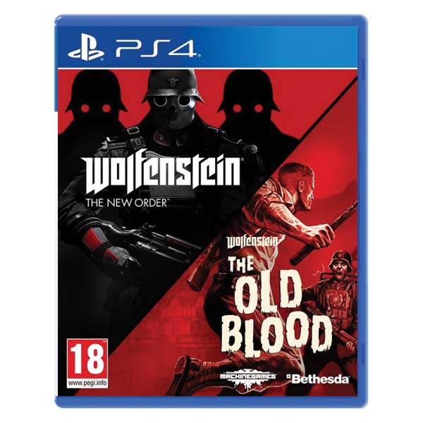 Wolfenstein: The New Order + Wolfenstein: The Old Blood (Double Pack) [PS4] - BAZÁR (Használt termék)