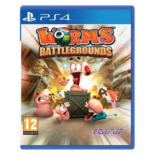 Worms Battlegrounds [PS4] - BAZÁR (használt termék)