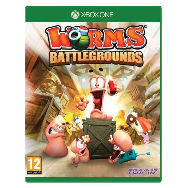 Worms Battlegrounds [XBOX ONE] - BAZÁR (használt termék)