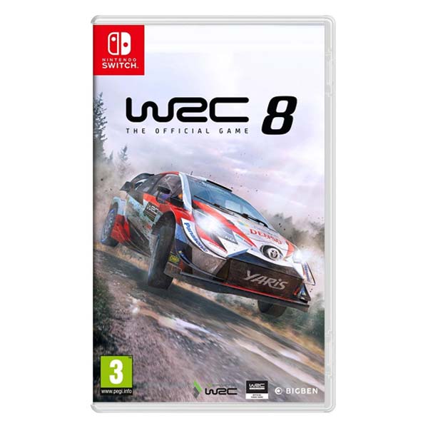 WRC 8: The Official Game [NSW] - BAZÁR (használt termék)