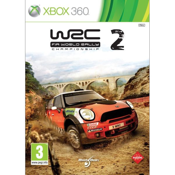 WRC: FIA World Rally Championship 2 - XBOX 360- BAZÁR (használt termék)