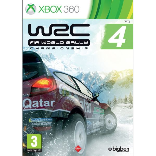 WRC: FIA World Rally Championship 4 [XBOX 360] - BAZÁR (Használt áru)