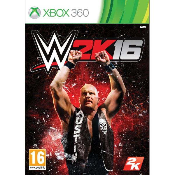 WWE 2K16 [XBOX 360] - BAZÁR (használt termék)