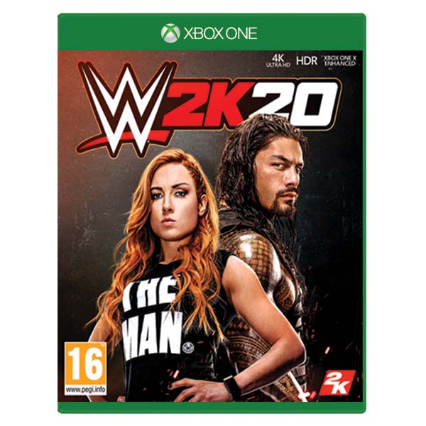 WWE 2K20 [XBOX ONE] - BAZÁR (használt termék)