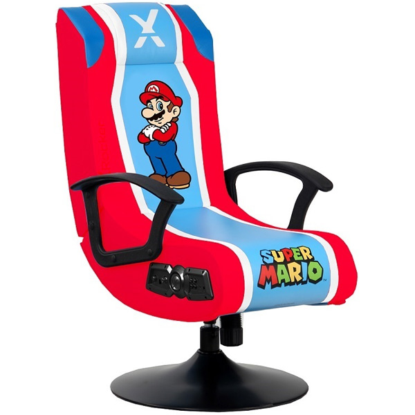 X Rocker - Nintendo gamer fotel Mario - audio