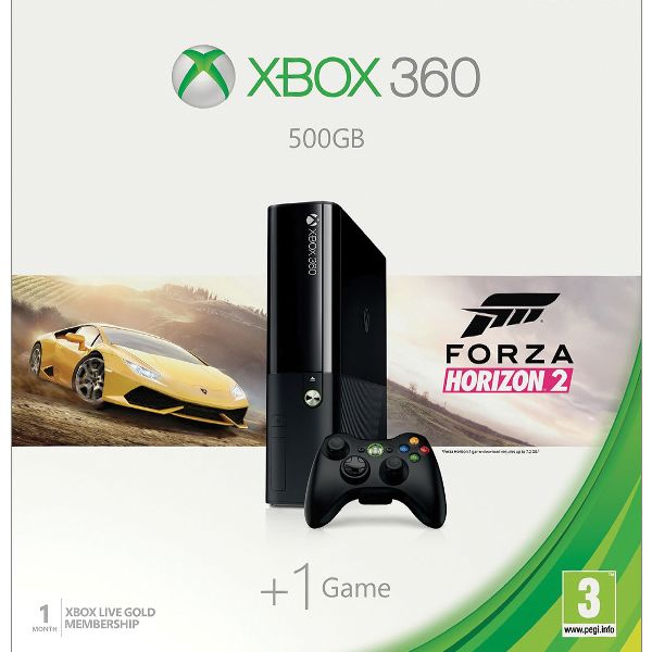 Xbox 360 Premium E 500GB + Forza Horizon 2