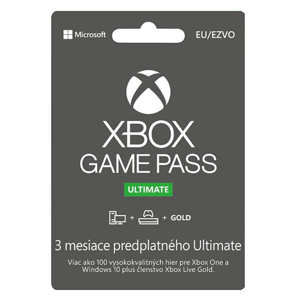 Ajándék - Xbox Game Pass Ultimate 3 months - XBOX Series Promo ár 16.090 Ft