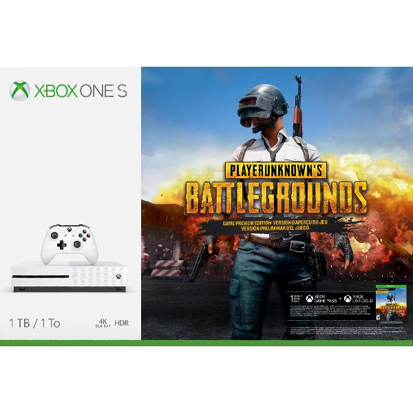 Xbox One S 1TB + PlayerUnknown’s Battlegrounds