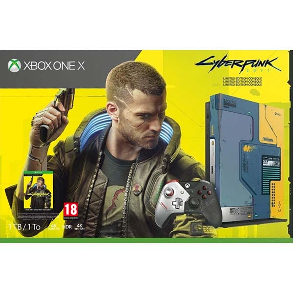 Xbox One X 1TB (Cyberpunk 2077 Limited Edition Bundle) - OPENBOX (Bontott termék, teljes garancia)