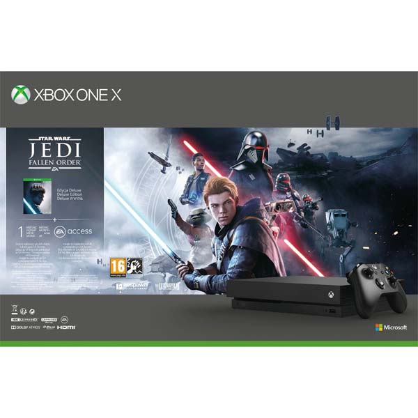 Xbox One X 1TB + Star Wars Jedi: Fallen Order (Deluxe Edition)