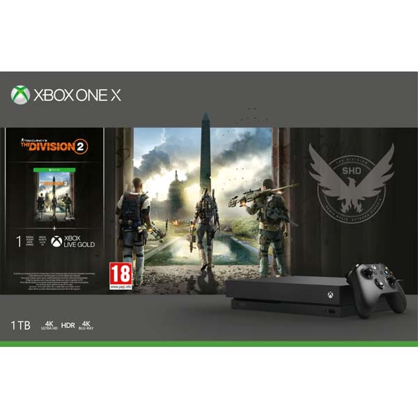 Xbox One X 1TB + Tom Clancy’s The Division 2