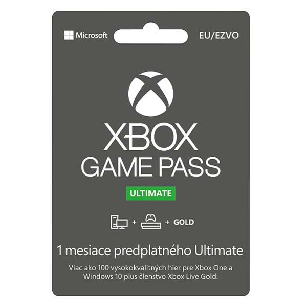 Xbox Ultimate Game Pass 1 havi előfizetés
