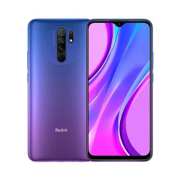 Xiaomi Redmi 9, 4/64GB, violet, A osztály - használt, 12 hónap garancia