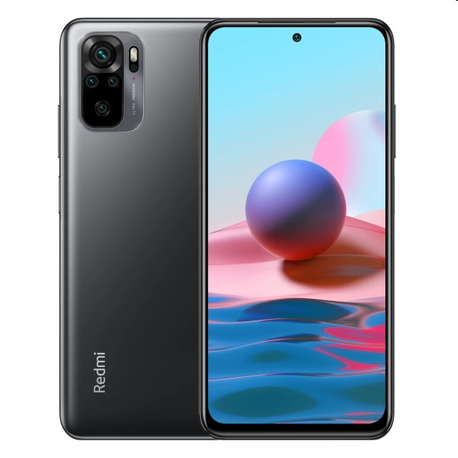 Xiaomi Redmi Note 10, 4/128GB, gray, B osztály - használt, 12 hónap garancia Xiaomi Redmi Note 10, 4/128GB, gray, B osztály - használt, 12 hónap garancia