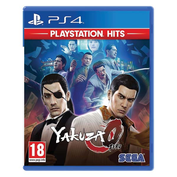 Yakuza 0 [PS4] - BAZÁR (használt termék)