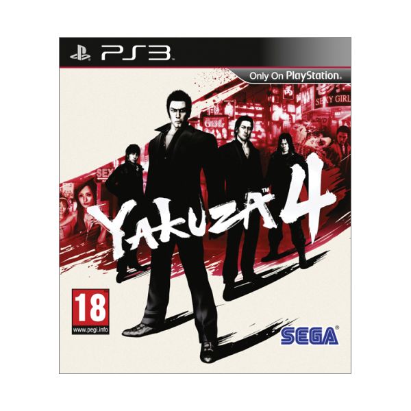 Yakuza 4 [PS3] - BAZÁR (használt termék)