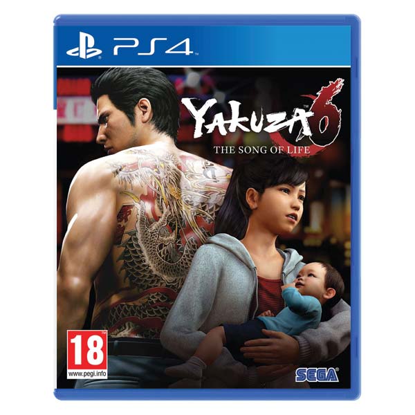 Yakuza 6: The Song of Life [PS4] - BAZÁR (használt termék)